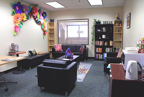 Image of The Diversity and Equity center in Parks Student Union 308.