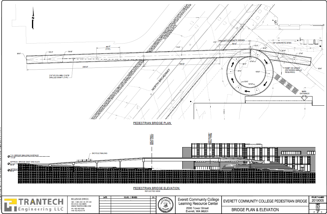 Pedestrian Bridge Plan