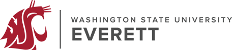 Washington State University Everett logo