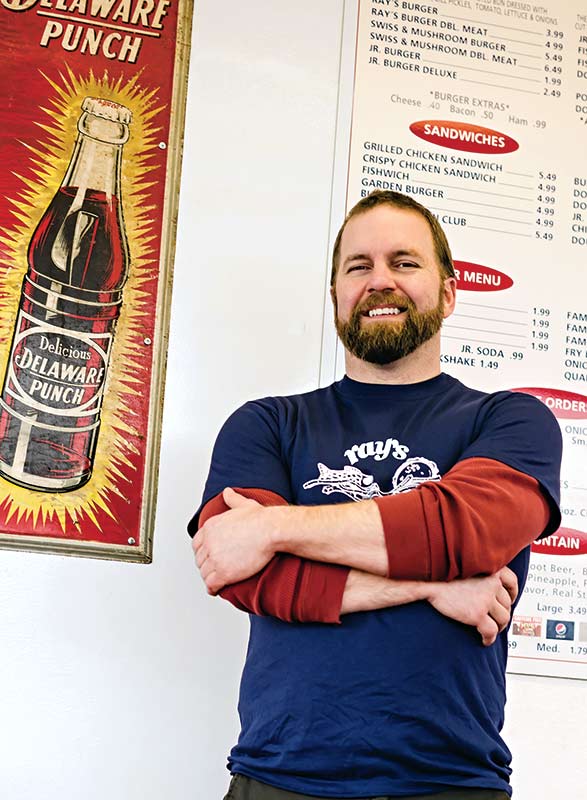 EvCC Alumni Jeff Doleshel, owner of Ray's Drive-In