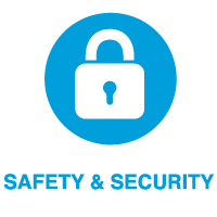 link to safety and security page