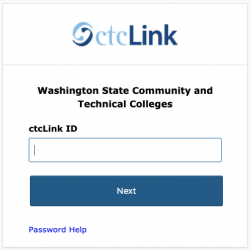 ctcLink login portal