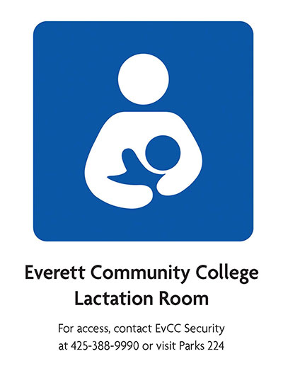 EvCC Lactation Room is located in Parks Student Union room 224