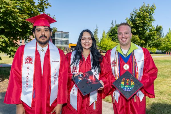 Aldo Cisneros, Gabby Ramirez and Sky Stensrud