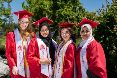Anna Jipson, Narjis Alshatee, Hannah Walstad Kramer, Hiba Alshatee