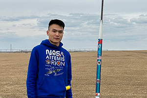 International student William (Po Chun) Chou