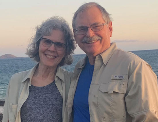 Tom and Sue Gaskin.