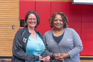 Sharon Moore and Chemene Crawford
