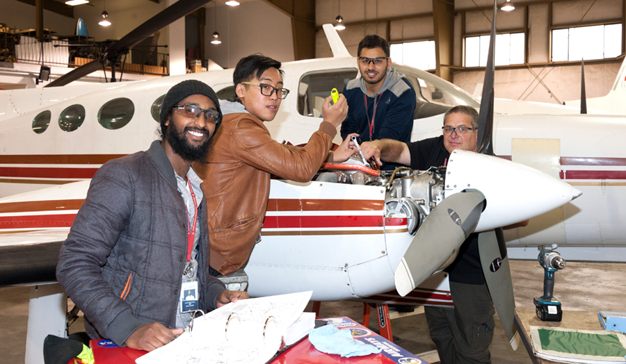 Aviation maintenance technology everett community college
