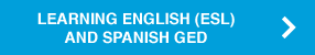 learning english and spanish ged button