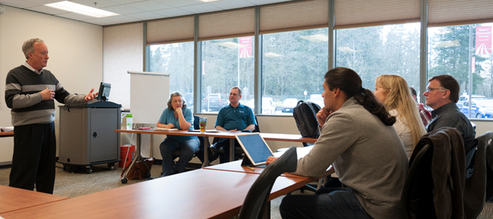 photo of people in a classroom