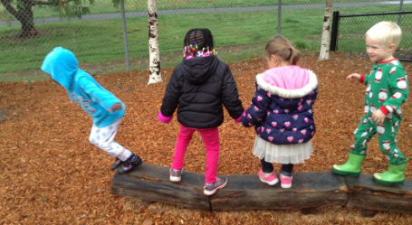 Children from Everett Community College Early Learning Center.