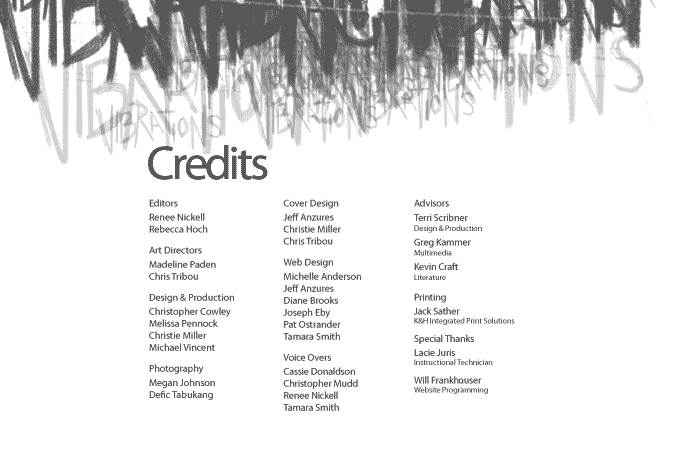 credits