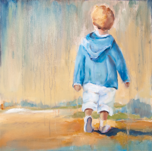 boy in blue