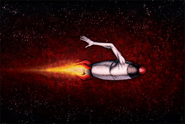 One Wing Rocket