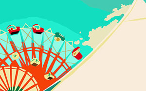 Carnival Tent by Irene Stone Holguin