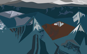 Mountains by Joe Timidaiski