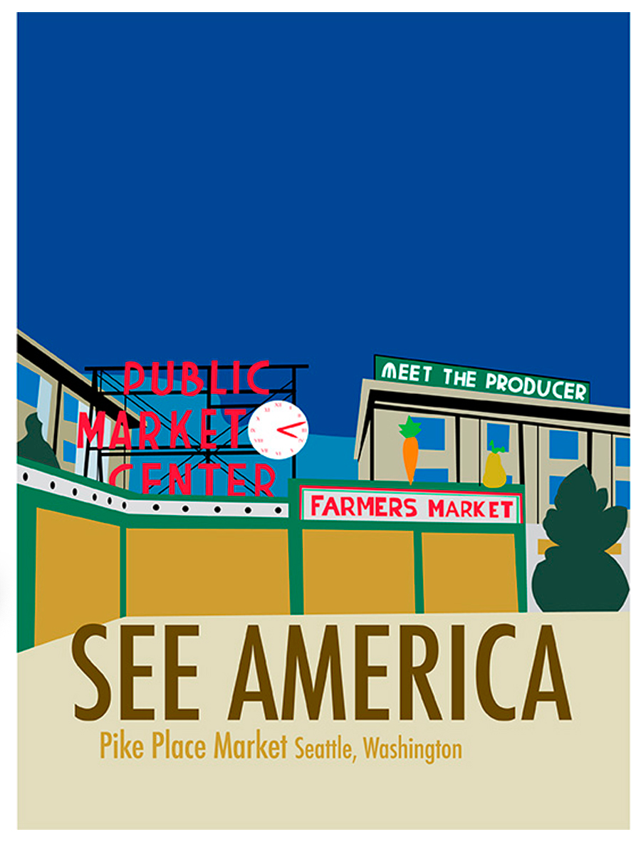 Pike Place Market by Ryan Punkiewicz