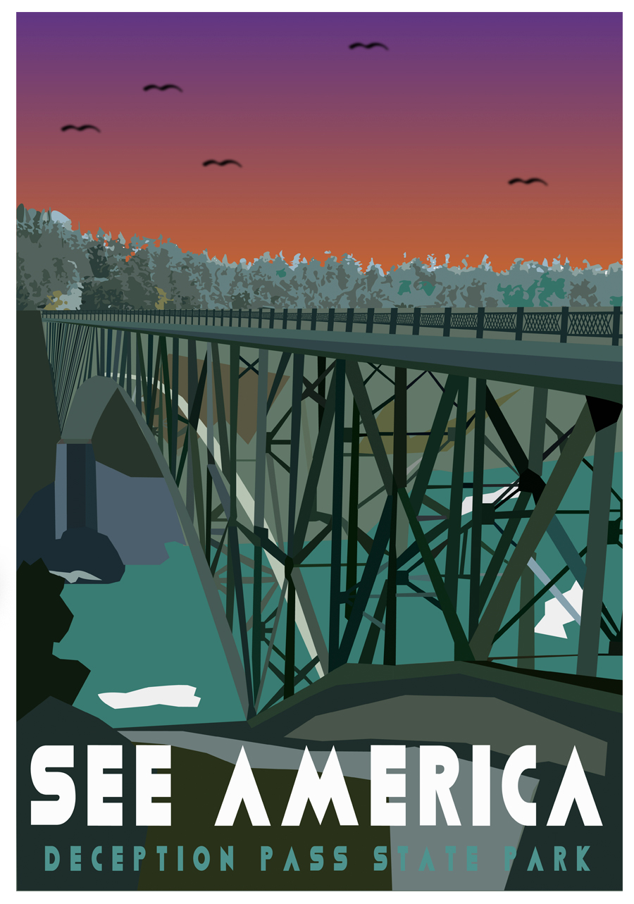 Deception Pass State Park by Frank Tyler Helvey