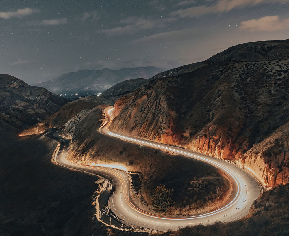 Speeding into the Night