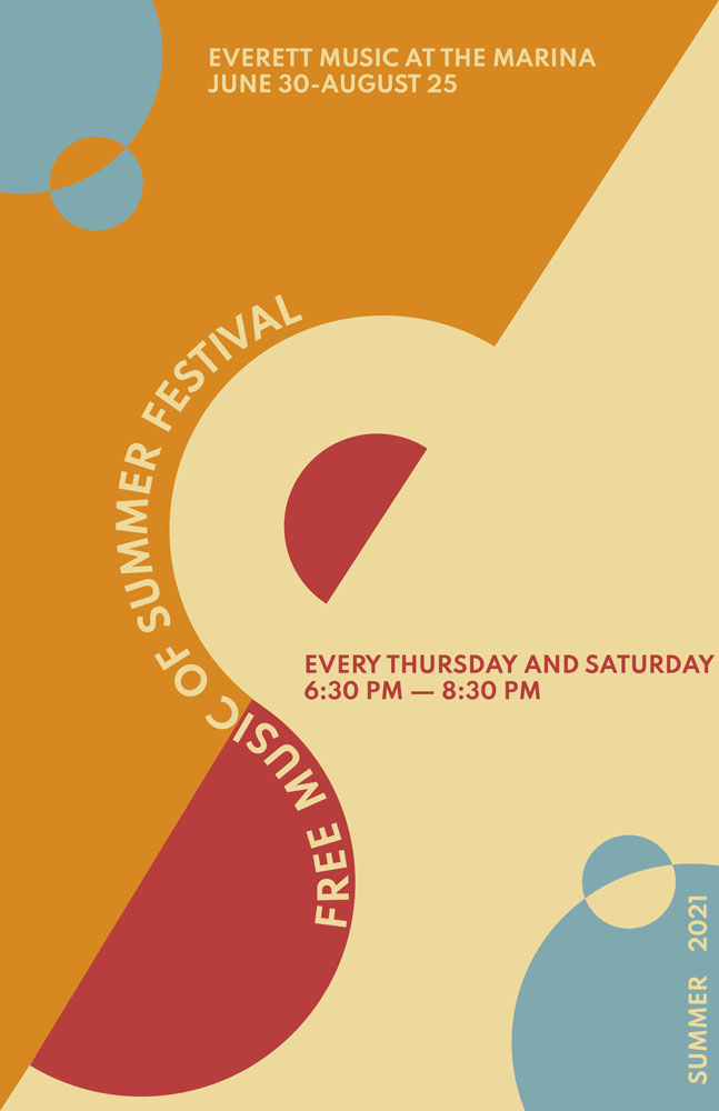 Summer Music Festival Bauhaus Poster