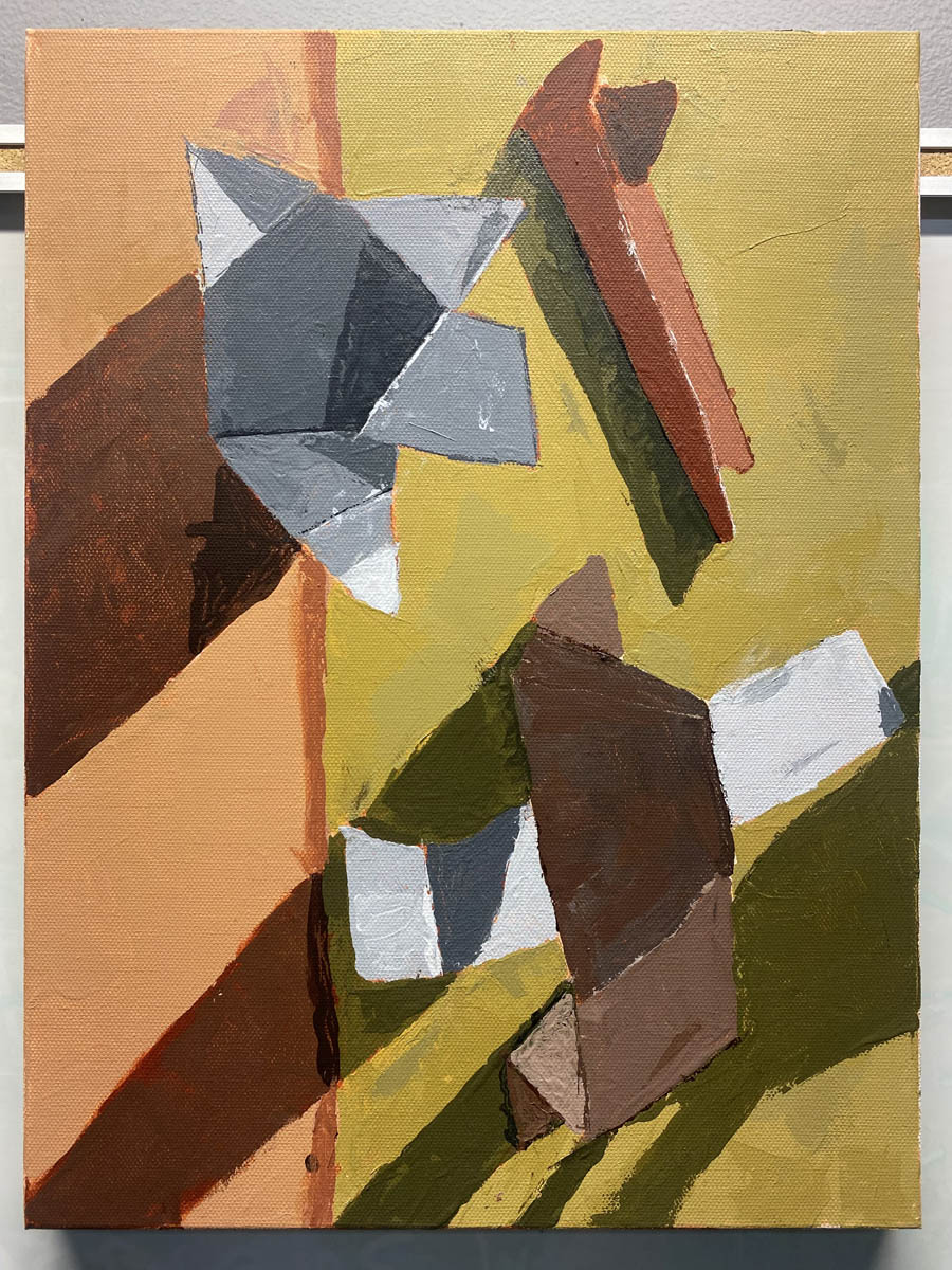 Palette Knife by Caitlin Bates (Acrylic On Canvas)